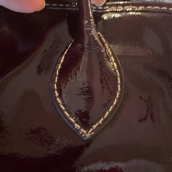 Dooney and bourke patent leather purple purse - Picture 13 of 15